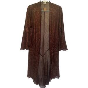 Blumin Apparel Women’s Burgundy Kimono Cardigan Sz: Small